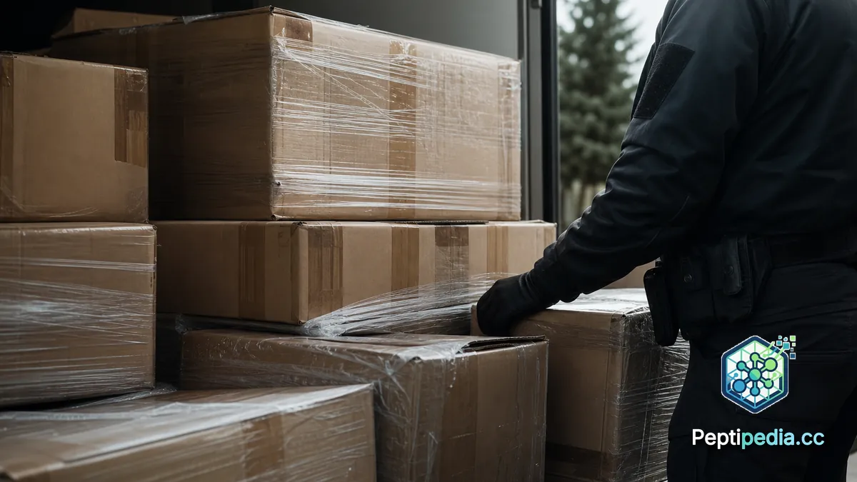 Illustration: Swissmedic stops 23 peptide shipments from Poland